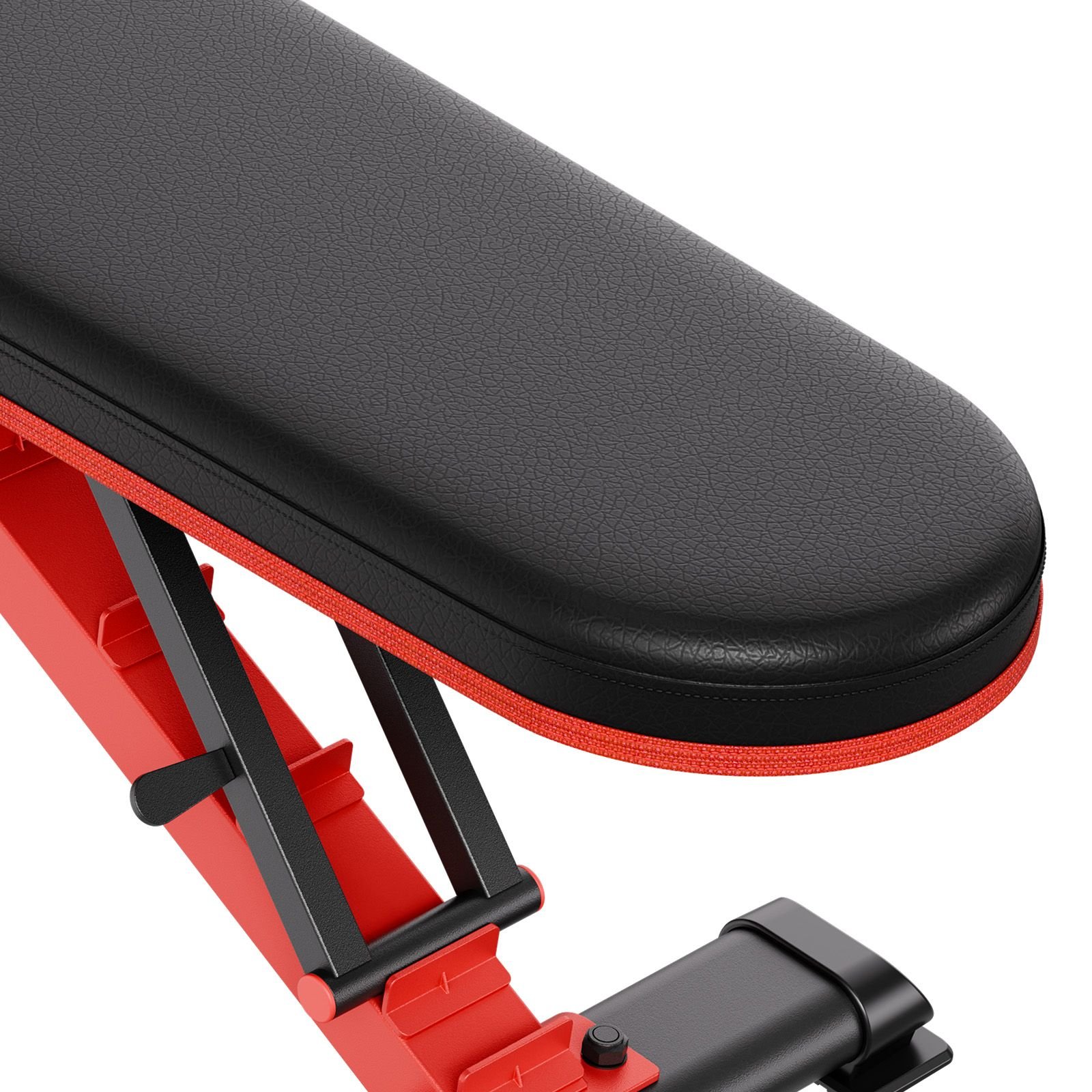 Weight Bench, 1200lbs Heavy Duty Stable Weight Bench Press for Full Body Workout, Adjustable Exercise Sit up Bench for Home Gym Strength Training, Flat Bench with Quick Folding & Fast Adjustment - Image 4