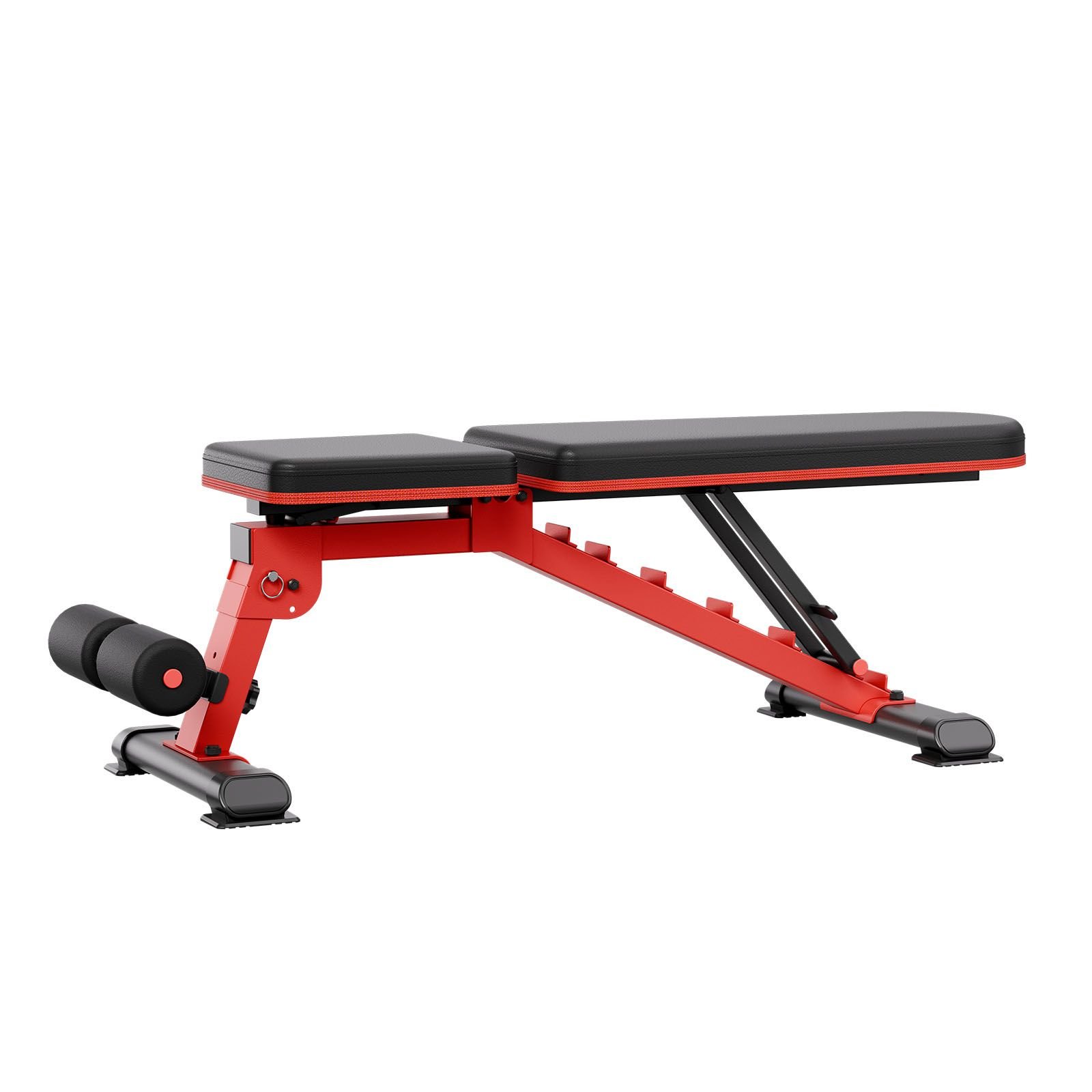 Weight Bench, 1200lbs Heavy Duty Stable Weight Bench Press for Full Body Workout, Adjustable Exercise Sit up Bench for Home Gym Strength Training, Flat Bench with Quick Folding & Fast Adjustment - Image 10