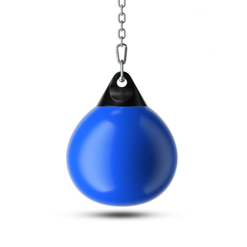 Home Gym 21 Inch Water Punching Bag with Adjustable Metal Chain - Image 7
