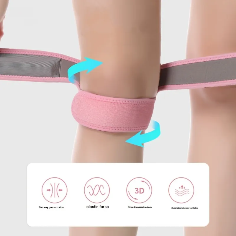 1pc Adjustable Sports Patella Pad Knee Support Brace For Men And Women - Image 11