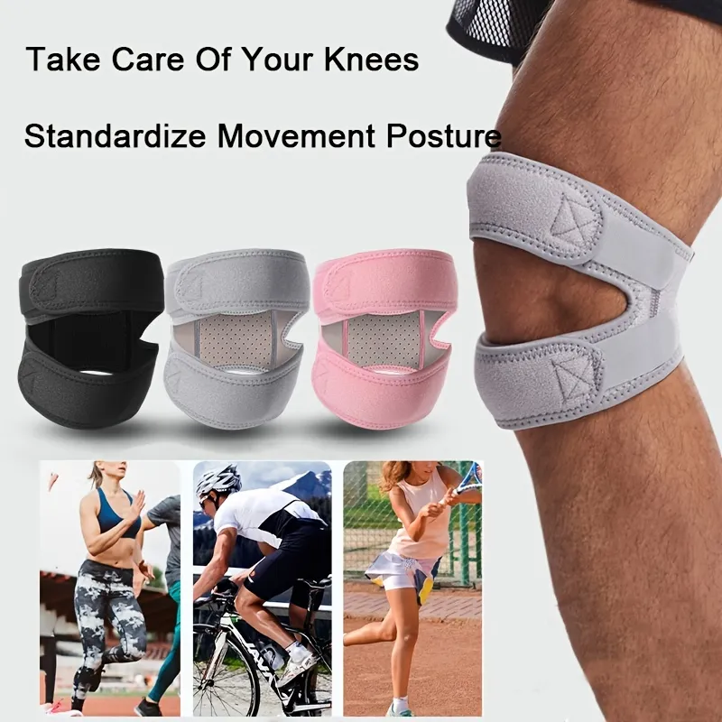 1pc Adjustable Sports Patella Pad Knee Support Brace For Men And Women - Image 15