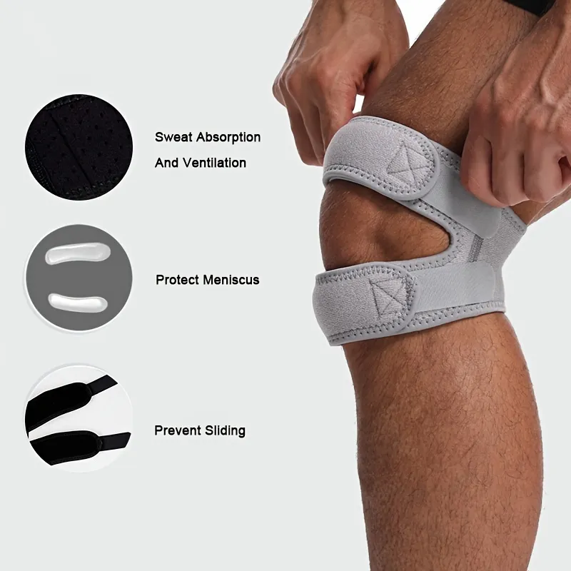 1pc Adjustable Sports Patella Pad Knee Support Brace For Men And Women - Image 9