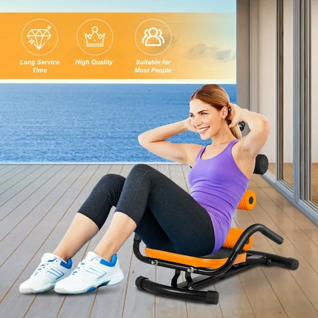Adjustable Exercise Abdominal Muscles Core Fitness Trainers Bench Machine - Image 7
