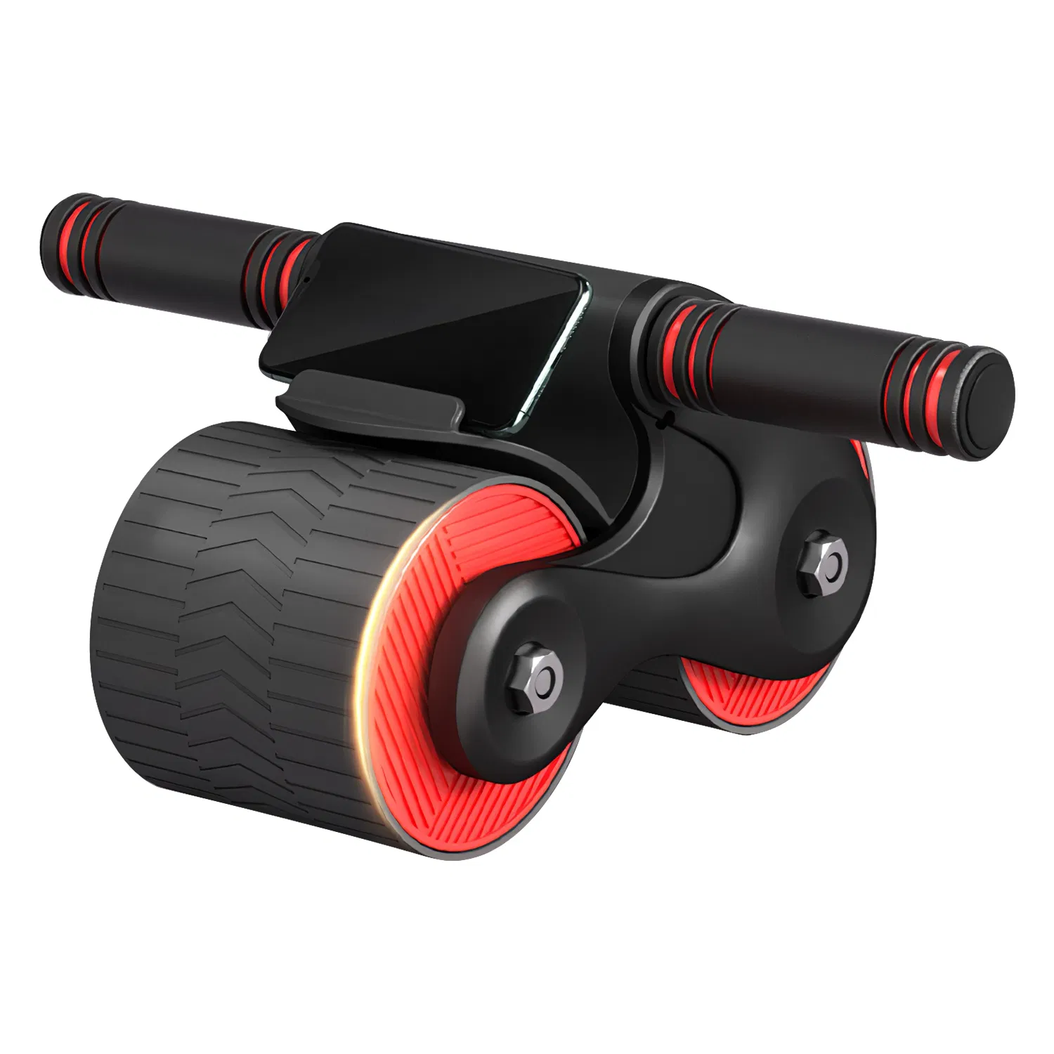 Automatic Rebound Abdominal Wheel Anti-slip AB Roller Wheel with Kneel Pad Phone Holder Home Gym Abdominal Exerciser for Men Women - Image 15