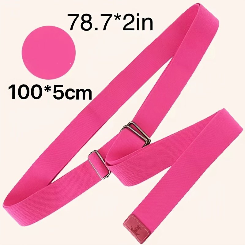Home Yoga Exercise Mediation Stretch Belt For Men And Women; Home Yoga Fitness Accessories - Image 3