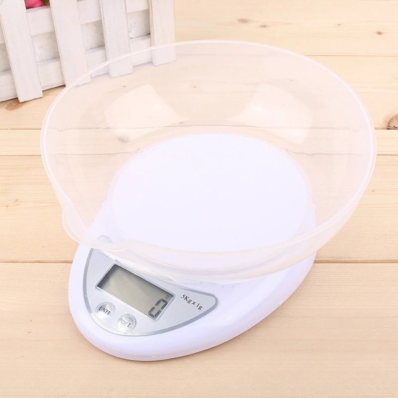 5kg/1g Portable Digital Scale LED Electronic Scales Postal Food Balance Measuring Weight Kitchen LED Electronic Scales - Image 4