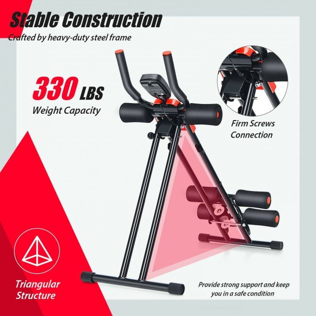 LCD Monitor Home Power Plank Abdominal Workout Equipment - Image 6