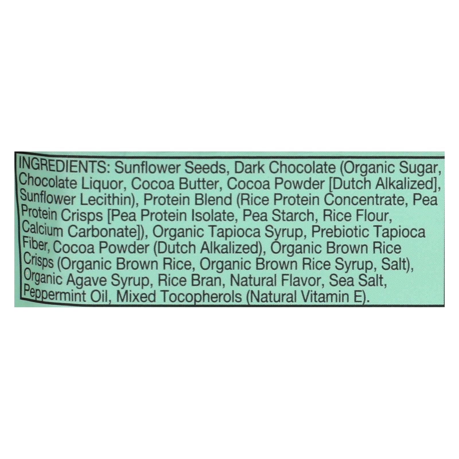 Zing Bars - Nutrition Bar - Dark Chocolate Sunflower Mint - Nut Free - 1.76 Oz Bars - Case Of 12 - Image 2
