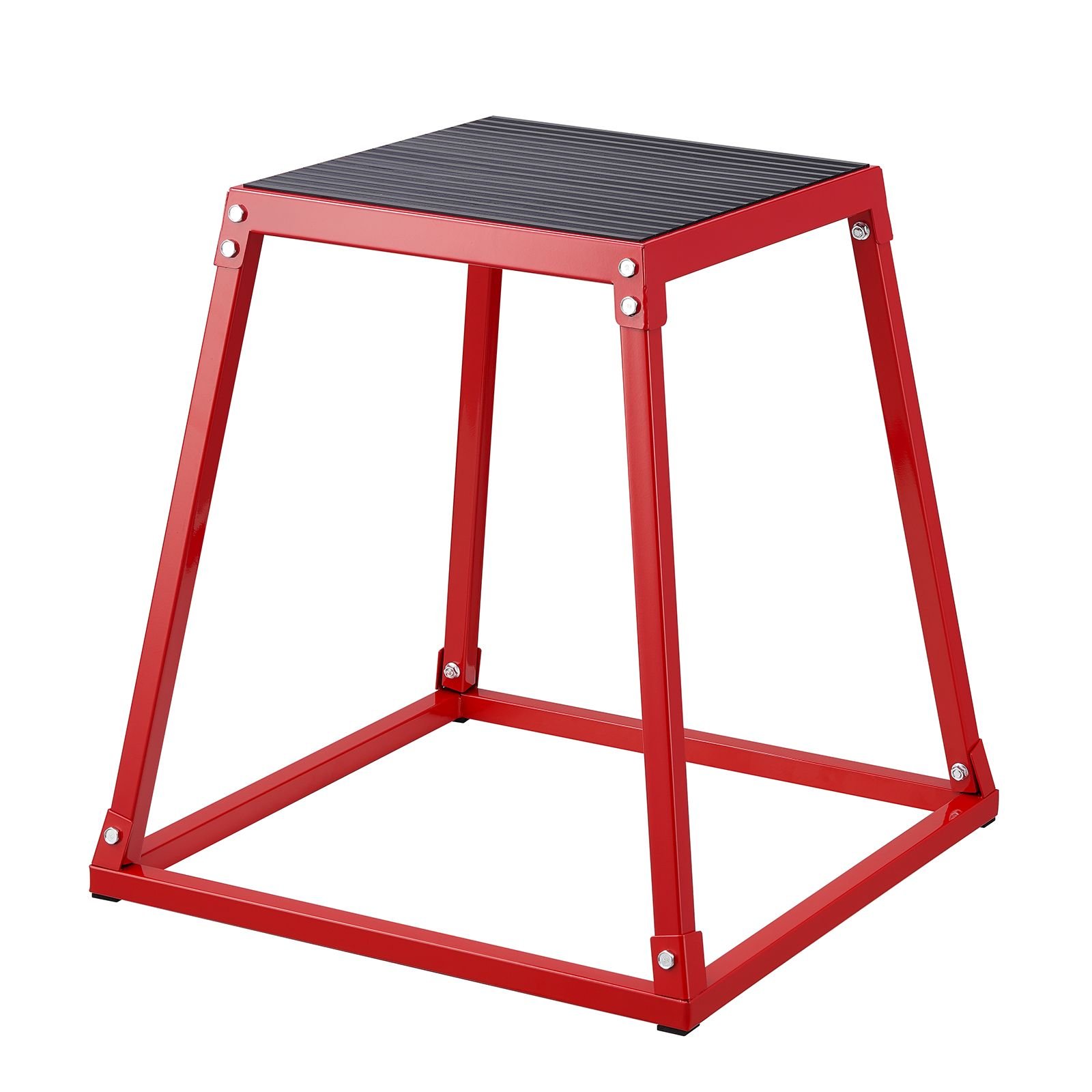Plyometric Jump Boxes, 12/18/24 Inch Plyo Box, Platform and Jumping Agility Box, Anti-Slip Fitness Exercise Step Up Box Set for Home Gym Training, Conditioning Strength Training, Red - Image 5