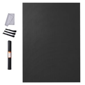 Exercise Mat, Non Slip High Density Premium Yoga Mat, Exercise Yoga Mat for Men & Women, Fitness & Exercise Mat with Bag & Carry Strap, for All Types of Home Yoga, Pilate & Floor Workout (7x5ft)