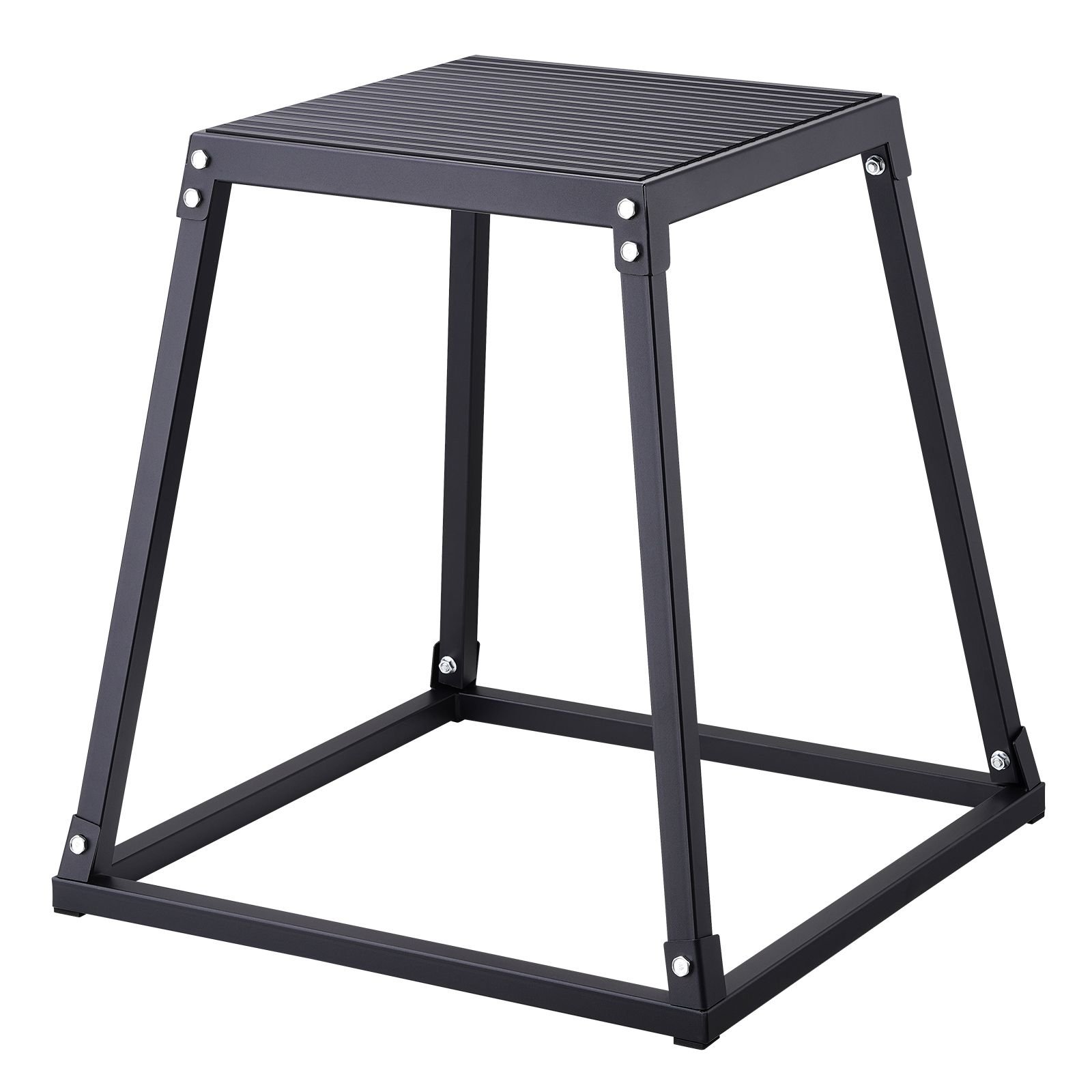 Plyometric Jump Boxes, 12/18/24 Inch Plyo Box, Platform and Jumping Agility Box, Anti-Slip Fitness Exercise Step Up Box Set for Home Gym Training, Conditioning Strength Training, Black - Image 4