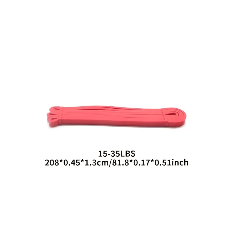 Elastic Resistance Band; Exercise Expander Stretch Fitness Rubber Band; Pull Up Assist Bands For Training Pilates Home Gym Workout - Image 13