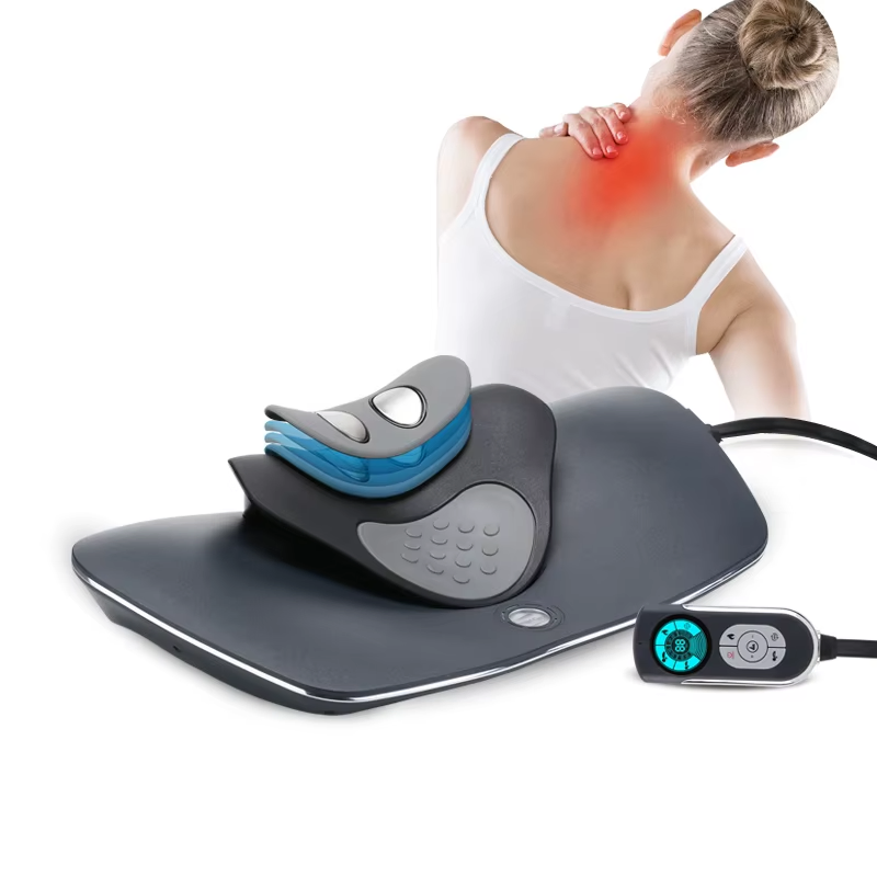 Electric Heat Therapy Massage Products Cervical Massager Traction Machine Pillow For Neck And Shoulder Massage - Image 3
