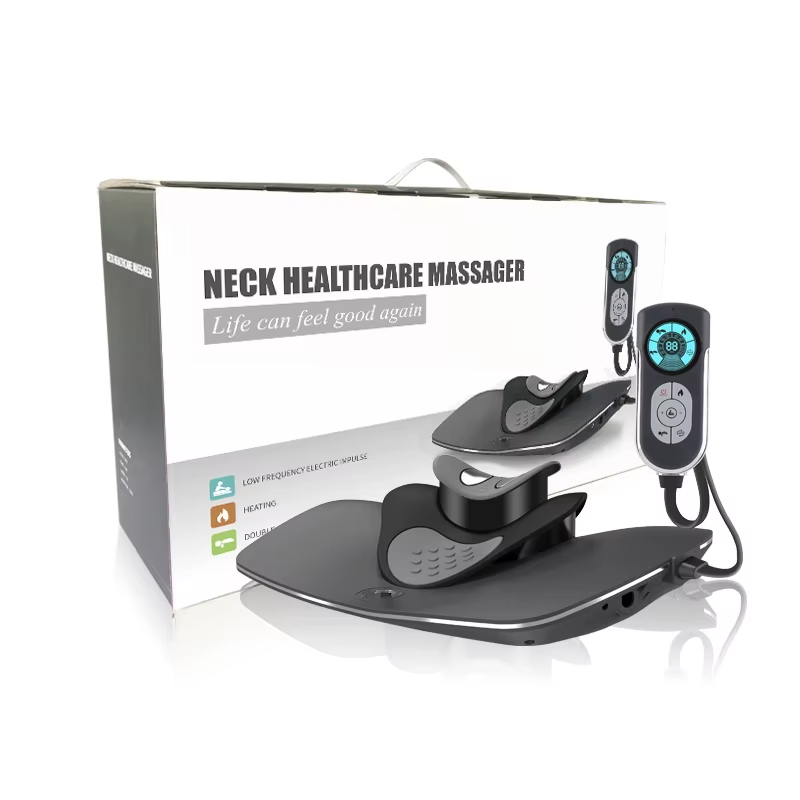 Electric Heat Therapy Massage Products Cervical Massager Traction Machine Pillow For Neck And Shoulder Massage - Image 4