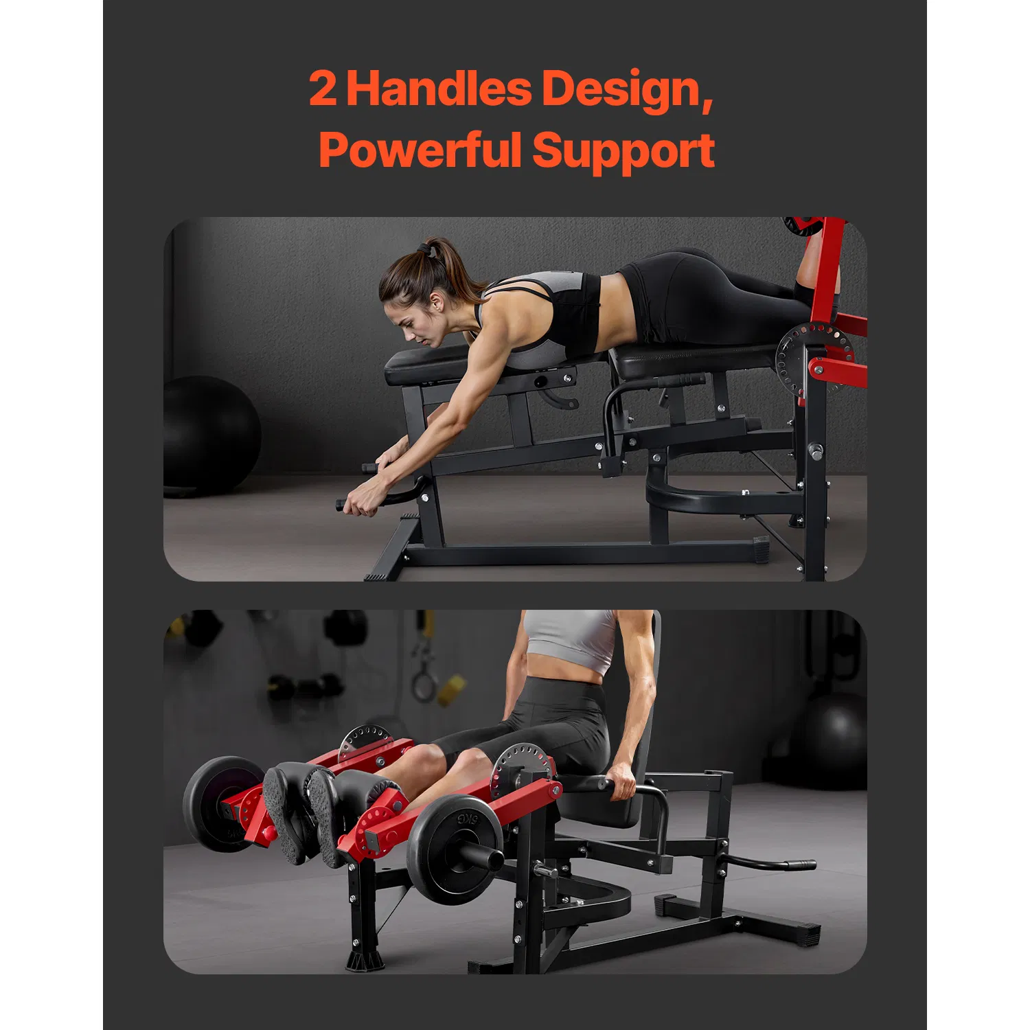 Leg Extension and Curl Machine, Seated Leg Rotary Extension for Thigh, Adjustable Lower Body Specialty Exercises Equipment, Heavy Duty Workout Bench for Home Gym, 700 LBS Capacity - Image 5