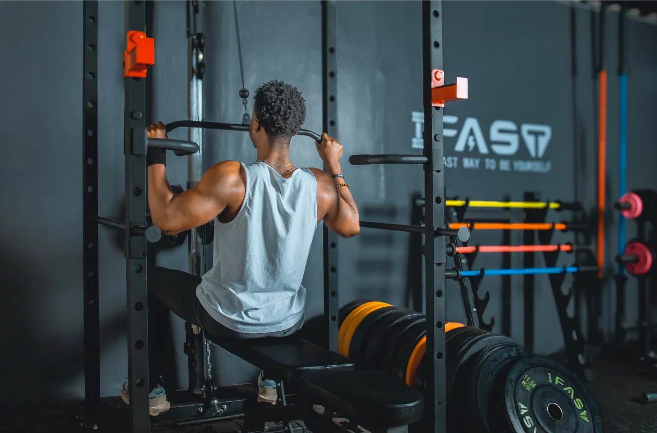 Multi-functional Power Cage,Home Adjustable Pullup Squat Rack 1000Lbs Capacity Comprehensive Fitness Barbell Rack - Image 5