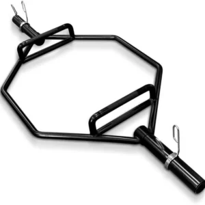 Olympic Hex Bar, Trap Bar 56" Chrome Finish Hex Weight Lifting Bar Deadlift Bar with Two-Handle, for Squats, Deadlifts, Shrugs Power Pulls, 1000Lbs Weight Capacity