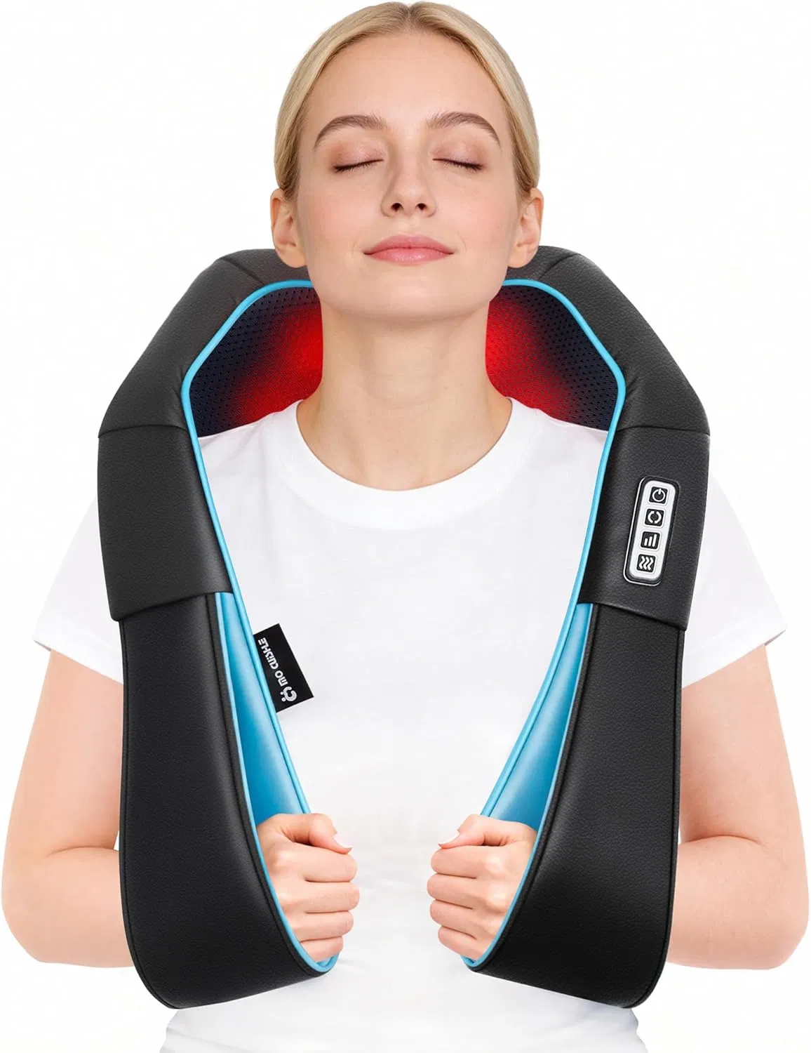 Shiatsu Neck Massager for Pain Relief – Deep Kneading Back Shoulder Massage with Heat – Ideal for Valentine's Day, Christmas, Mother's Day, Father's Day, Gifts for Men Women Mom Dad Her Him - Image 2