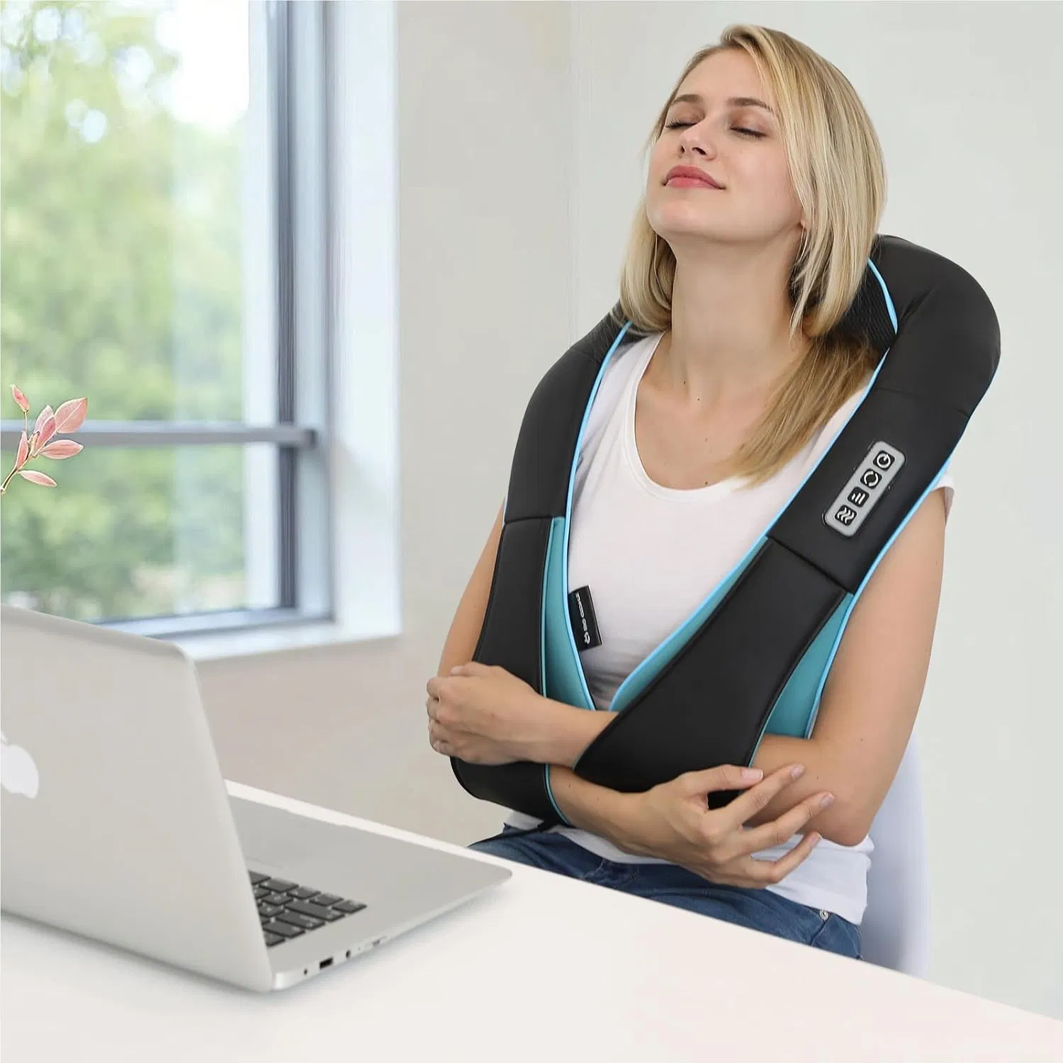 Shiatsu Neck Massager for Pain Relief – Deep Kneading Back Shoulder Massage with Heat – Ideal for Valentine's Day, Christmas, Mother's Day, Father's Day, Gifts for Men Women Mom Dad Her Him - Image 5