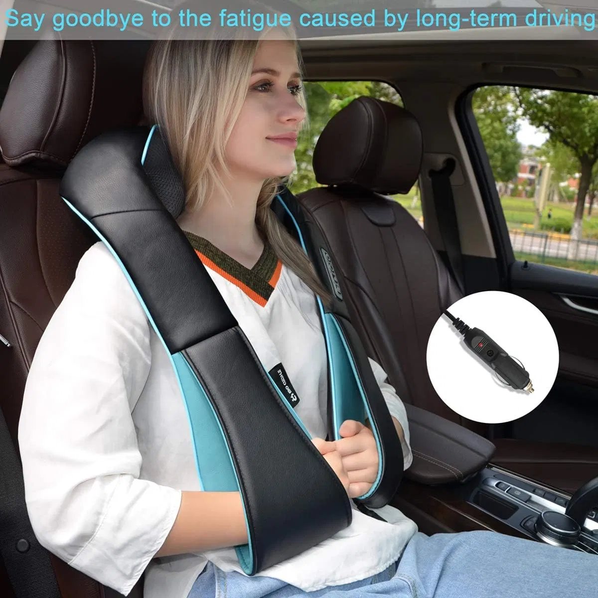 Shiatsu Neck Massager for Pain Relief – Deep Kneading Back Shoulder Massage with Heat – Ideal for Valentine's Day, Christmas, Mother's Day, Father's Day, Gifts for Men Women Mom Dad Her Him - Image 6