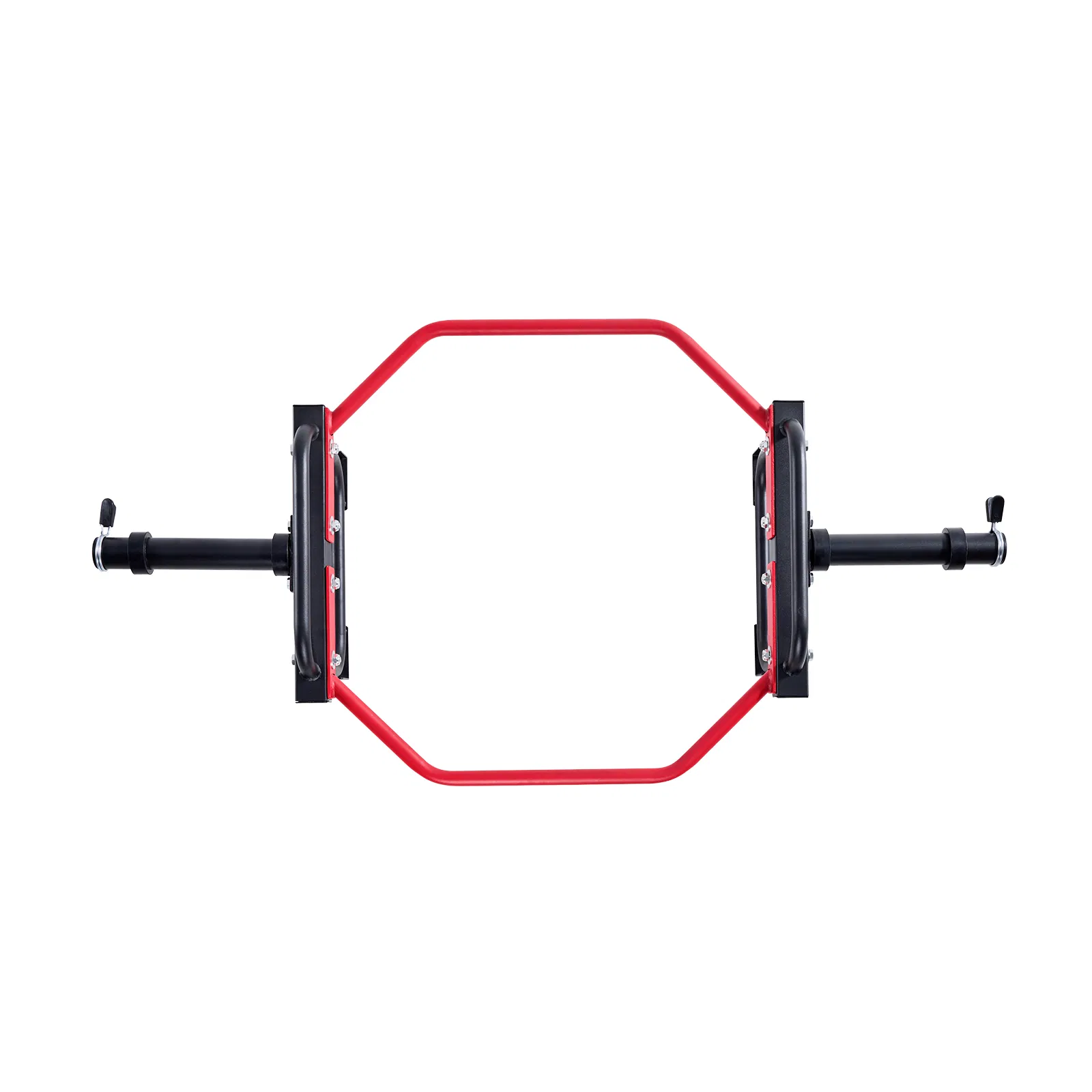 Trap Bar Hex Bar, 2-Inch Hex Barbell, 500 LBS Capacity Shrug Bars, Weightlifting and Strength Training Equipment, Home Gym for Squats, Deadlifts, Shoulder Presses, Red - Image 10