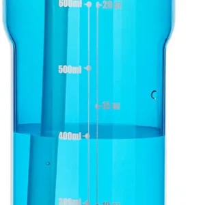Water Bottle with Straw,Tritan BPA-Free,Leak-Proof Design for Travel, Home, School,(Blue)