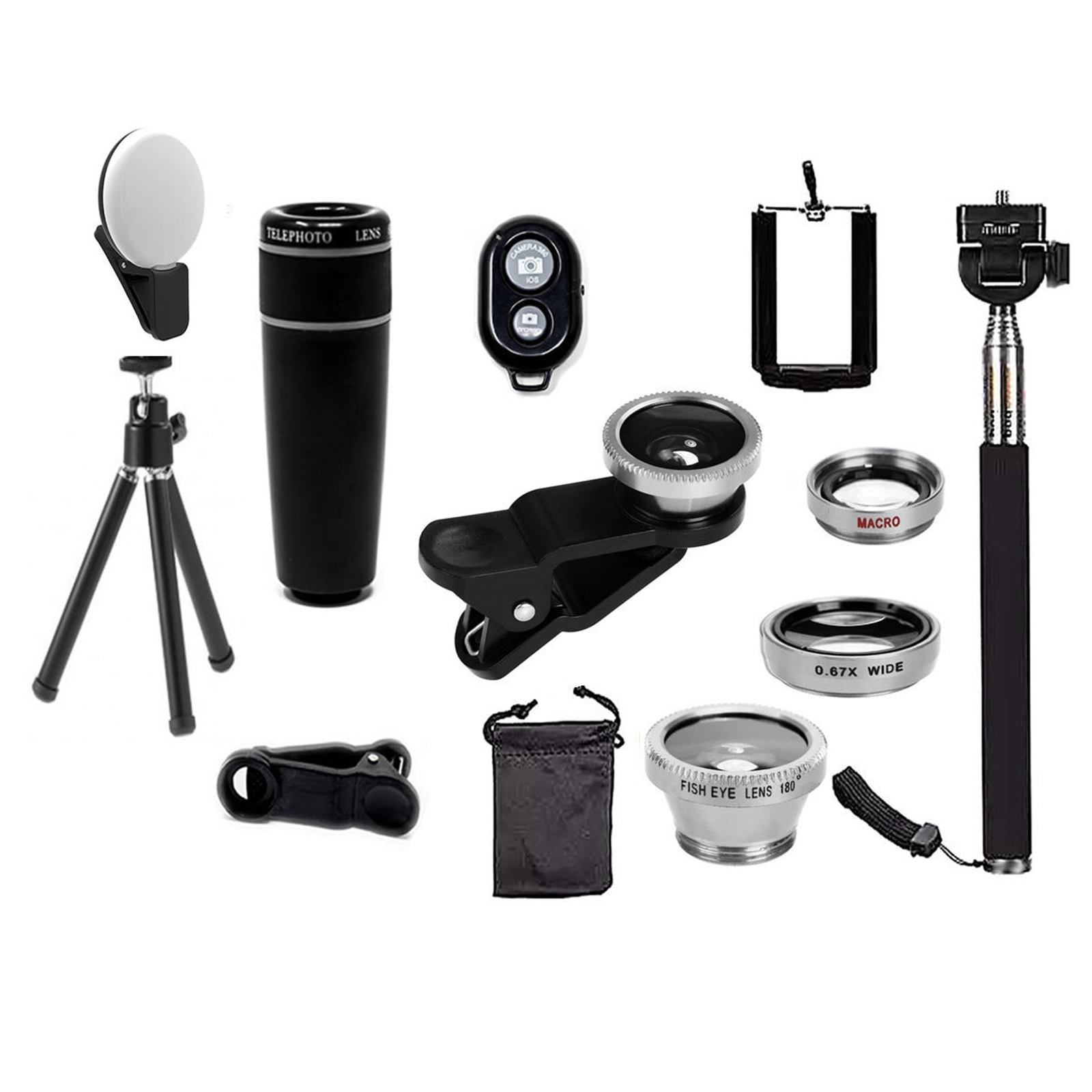 11 in 1 Smartphone Camera Lens Kit - Image 2