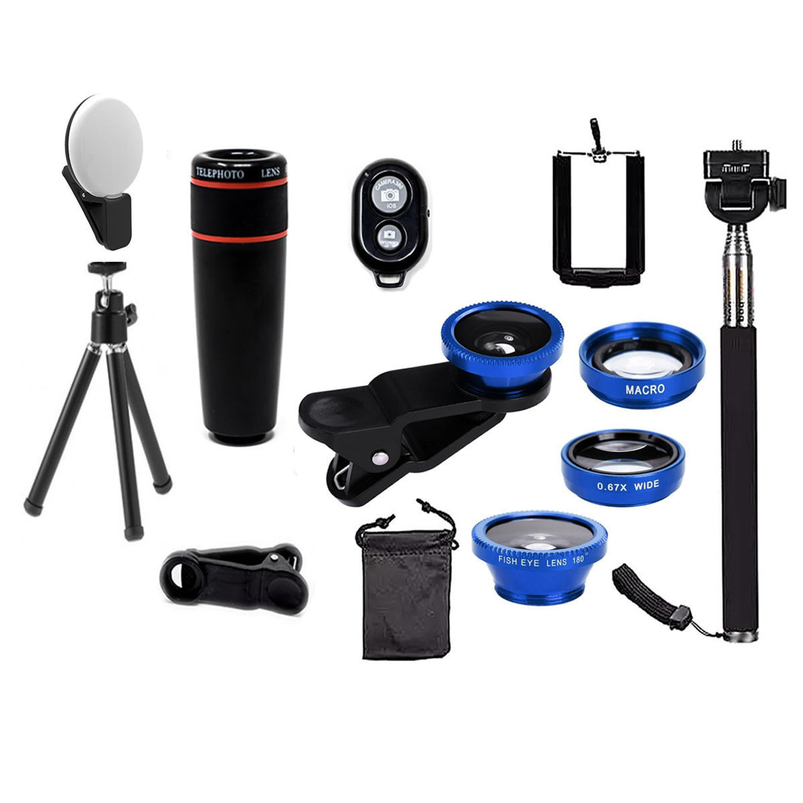 11 in 1 Smartphone Camera Lens Kit - Image 3