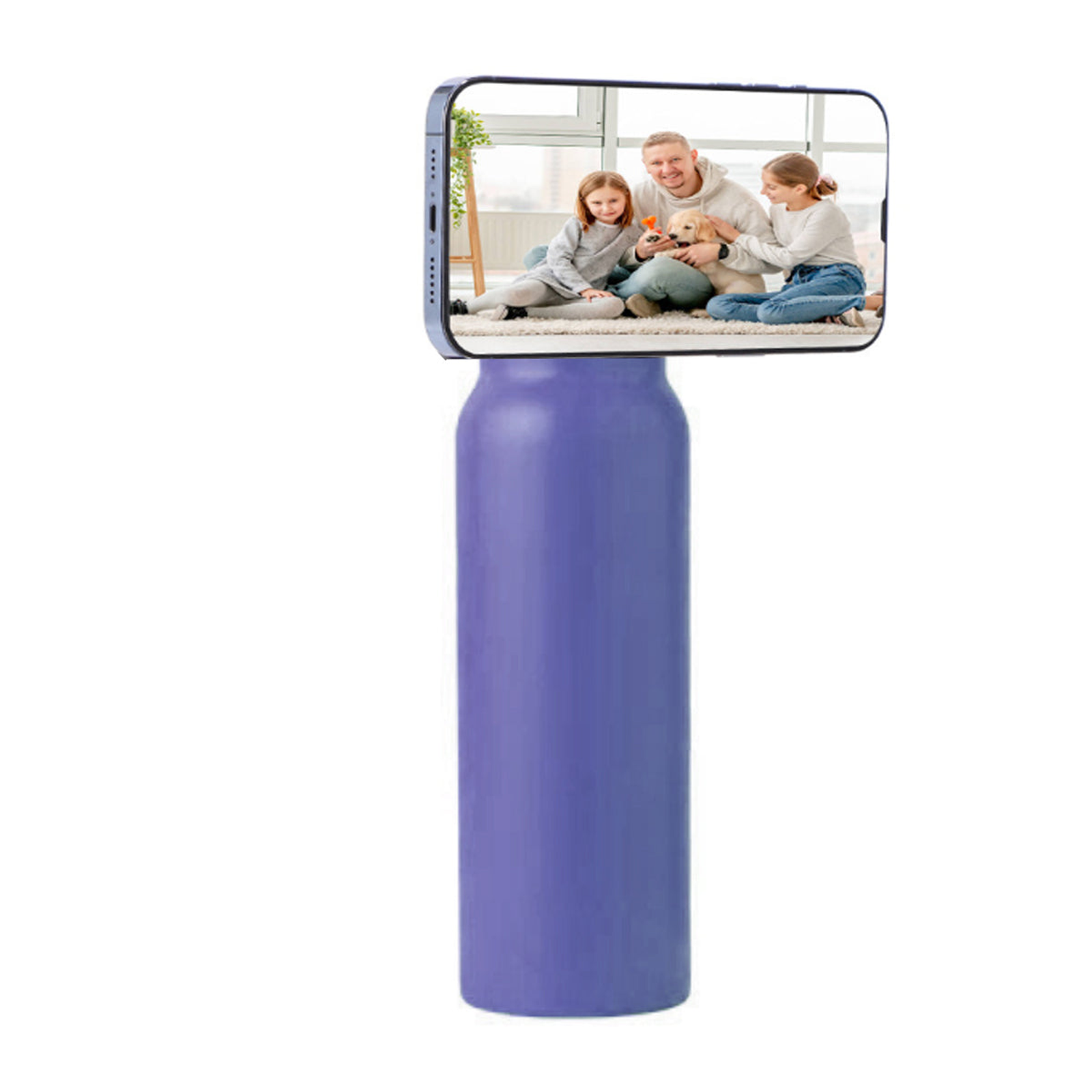 Aquaala Stick And Swivel Magnetic Cap Phone Holder Water Bottle - Image 3