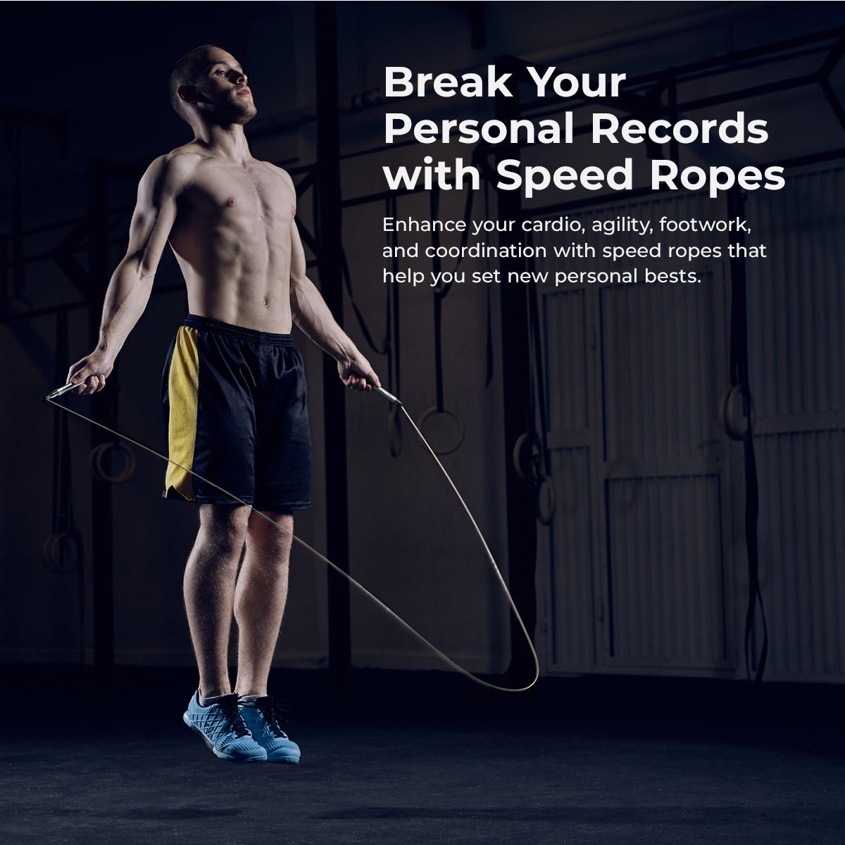 Sunny Health & Fitness Speed Jump Rope - SF-JR02-BK - Image 2