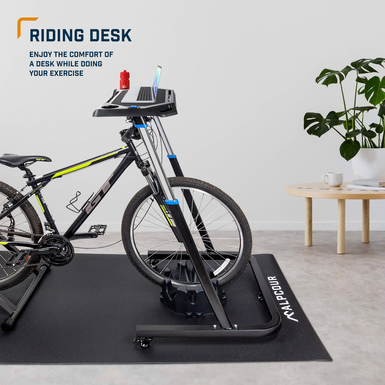 Alpcour Bike Trainer Fitness Multi-Tasking Desk - Image 2