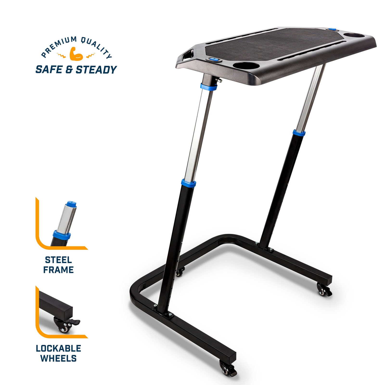 Alpcour Bike Trainer Fitness Multi-Tasking Desk - Image 4