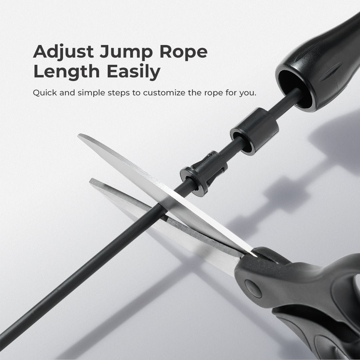 Sunny Health & Fitness Jump Rope - SF-JR01-BK - Image 3