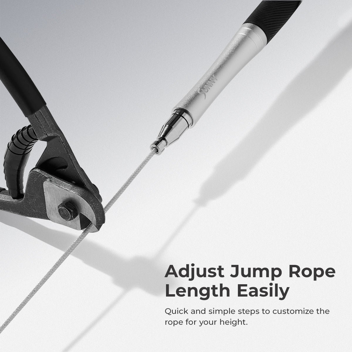 Sunny Health & Fitness Speed Jump Rope - SF-JR02-BK - Image 3