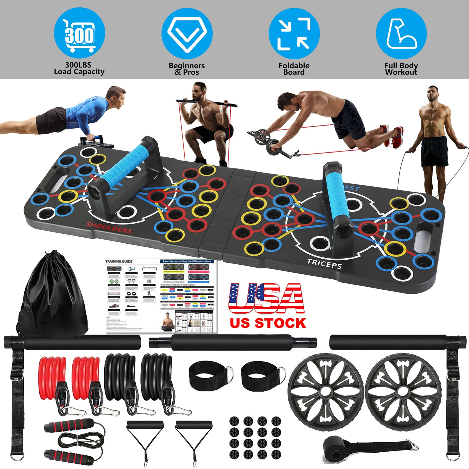 Multifunctional Push Up Board Home Strength Training Equipment - Image 5