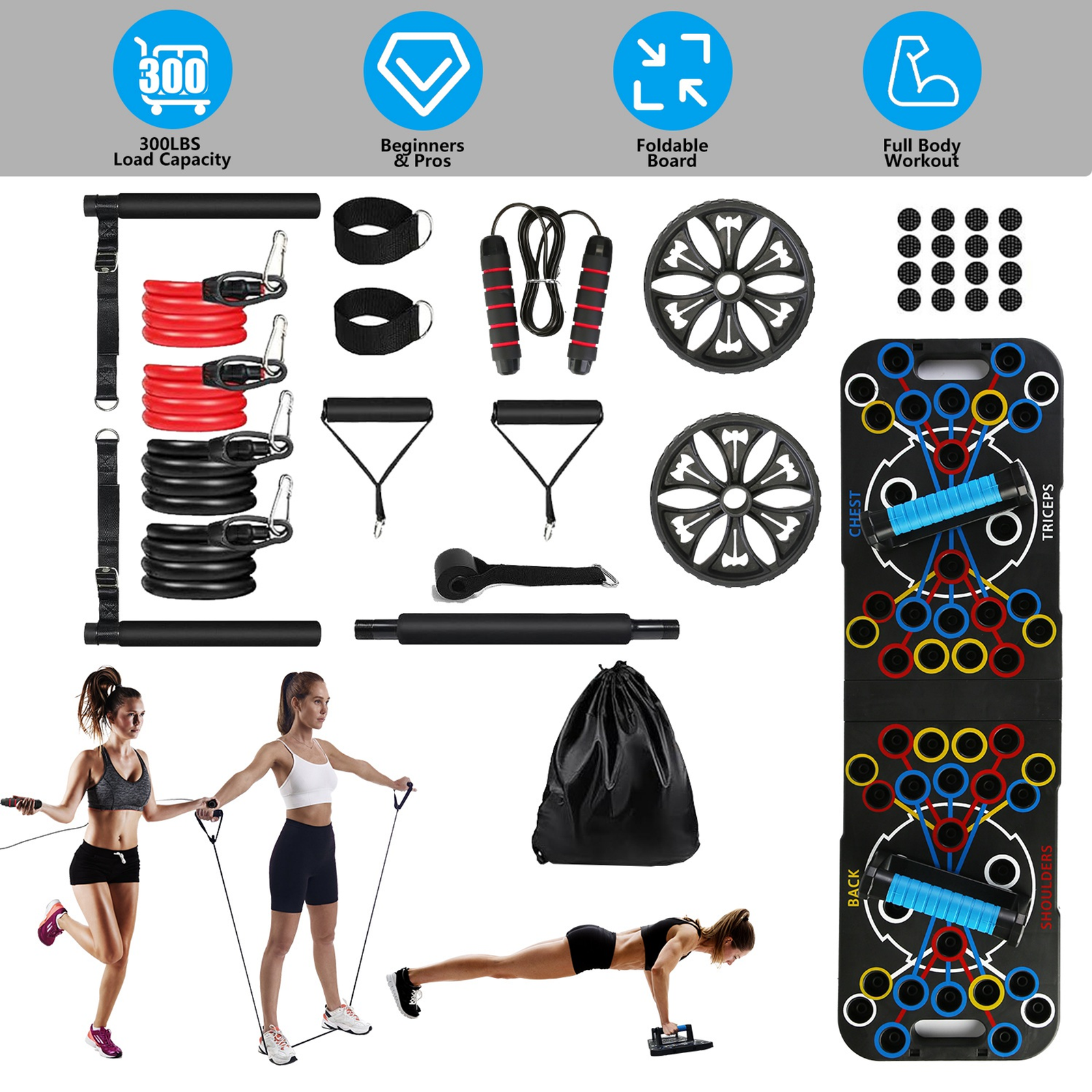 Multifunctional Push Up Board Home Strength Training Equipment - Image 6
