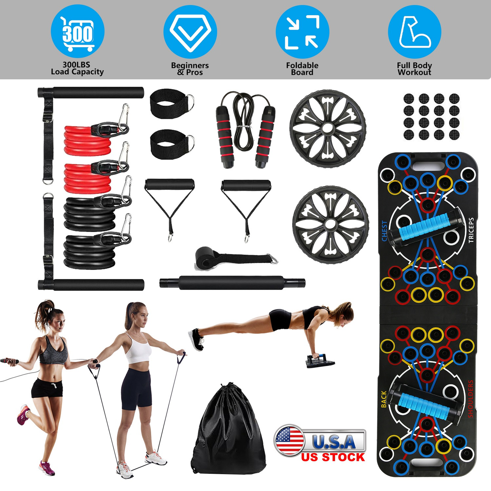 Multifunctional Push Up Board Home Strength Training Equipment - Image 7