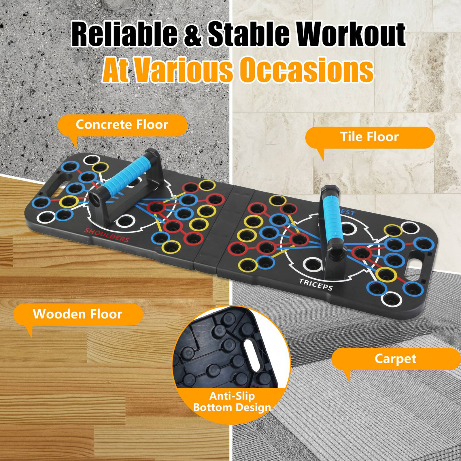 Multifunctional Push Up Board Home Strength Training Equipment - Image 10