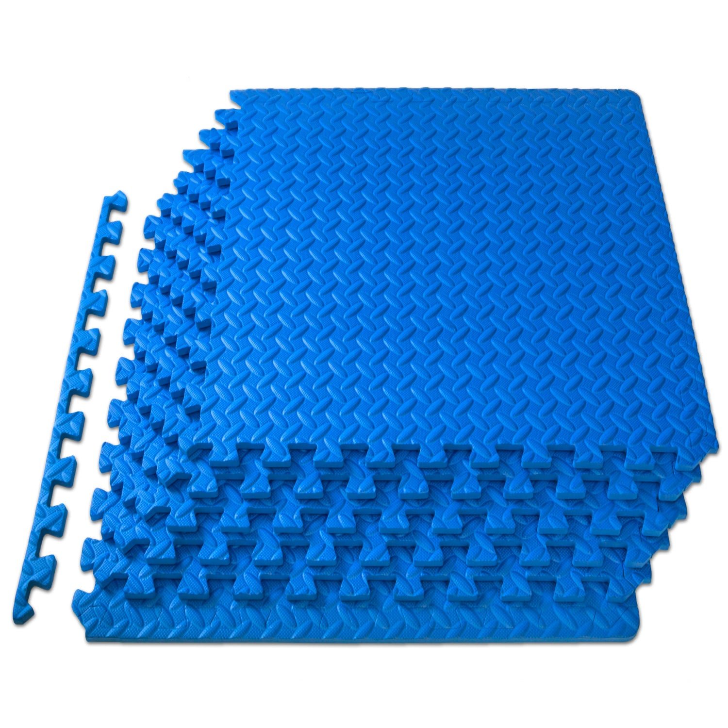 Diamond Plate Exercise Puzzle Mat 1/2-in
