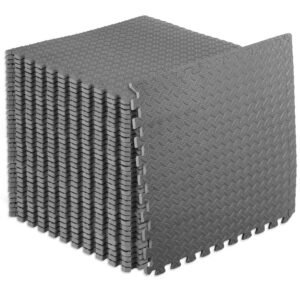 Diamond Plate Exercise Puzzle Mat 1/2-in