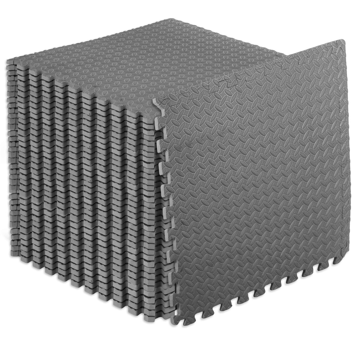 Diamond Plate Exercise Puzzle Mat 1/2-in
