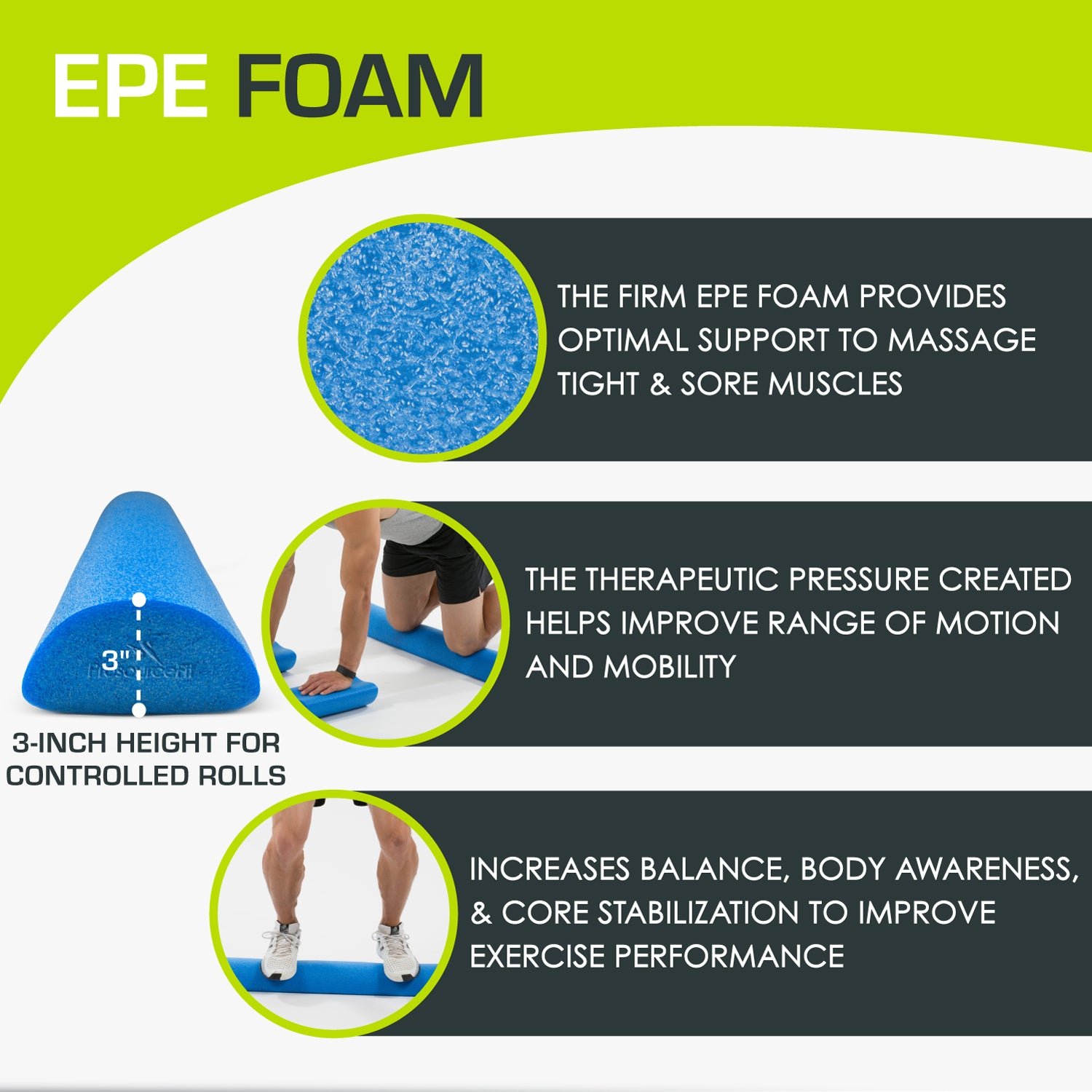 Flex Half-Round Foam Roller