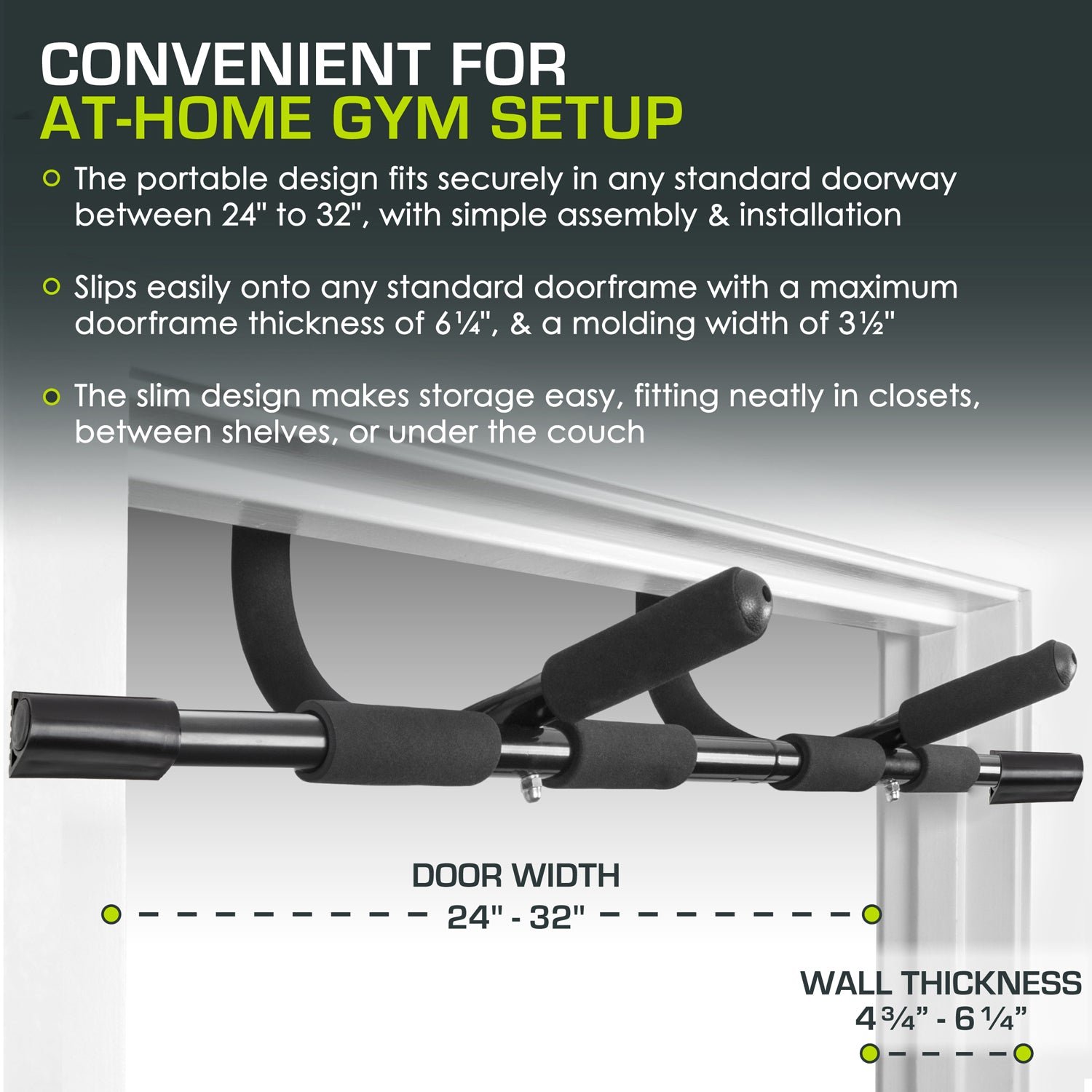 Multi-Grip Lite Pull-Up Bar
