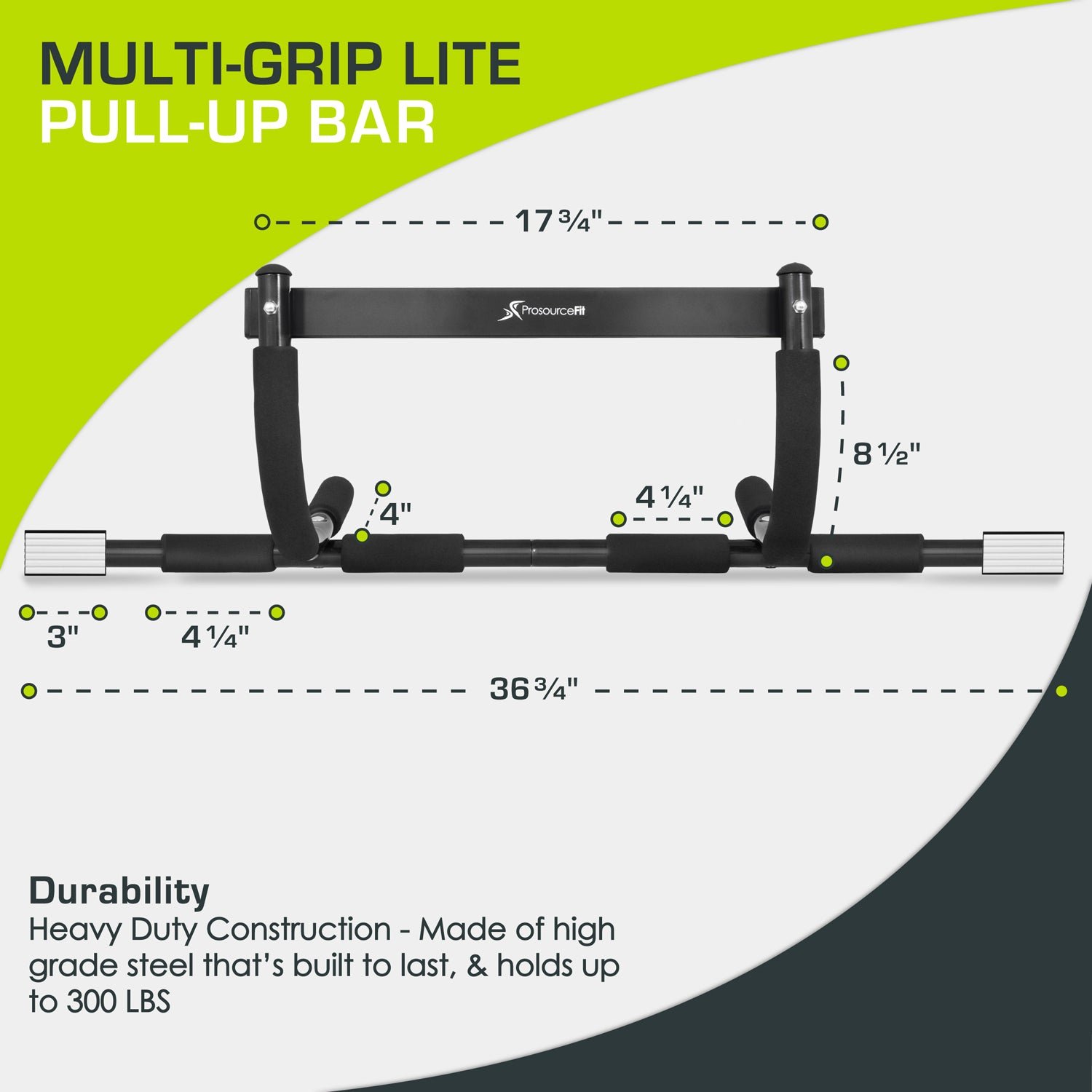 Multi-Grip Lite Pull-Up Bar