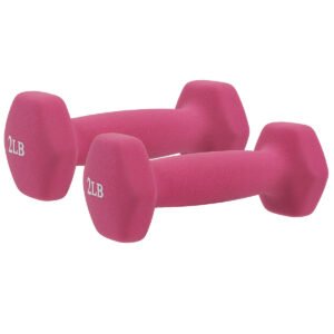 Sunny Health & Fitness Neoprene Dumbbell - 2lb (PAIR)