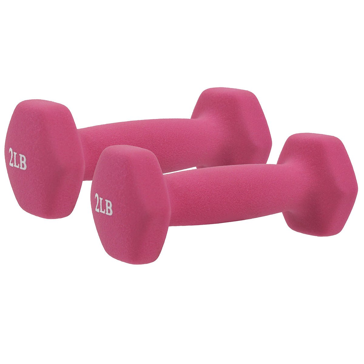 Sunny Health & Fitness Neoprene Dumbbell - 10lb (PAIR) - Image 2