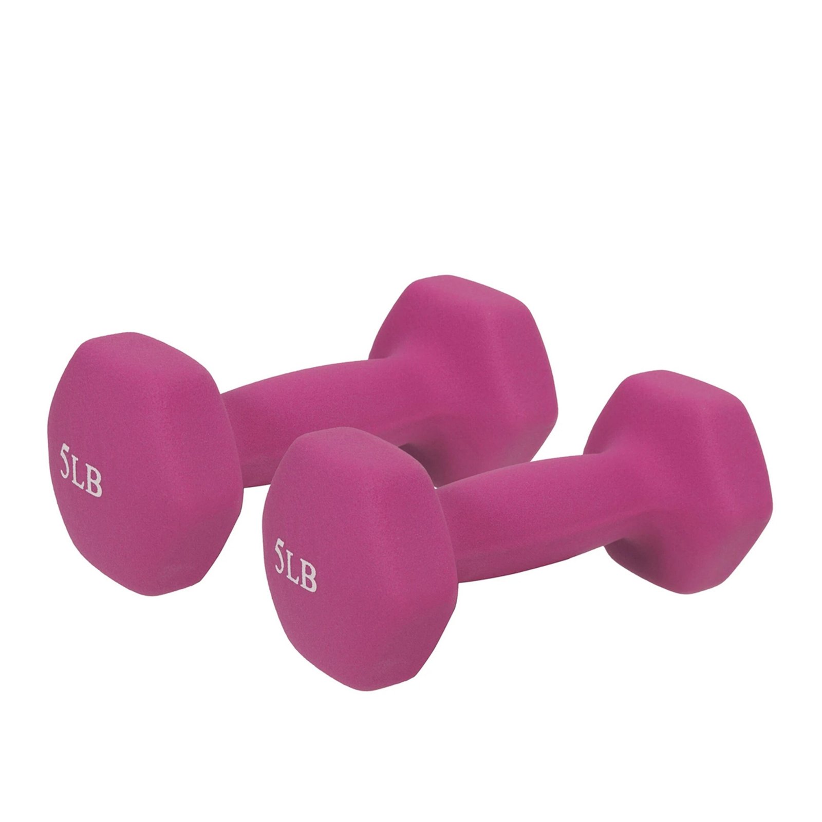 Sunny Health & Fitness Neoprene Dumbbell - 5lb (PAIR)