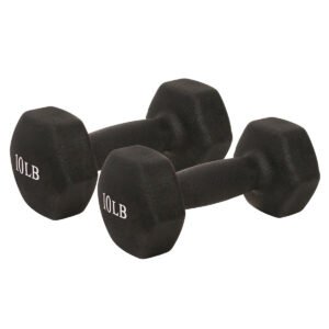 Sunny Health & Fitness Neoprene Dumbbell - 10lb (PAIR)