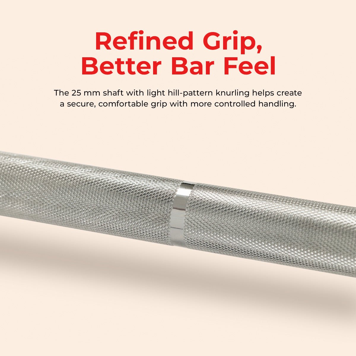 Sunny Health & Fitness 79" Olympic Bar - Image 3