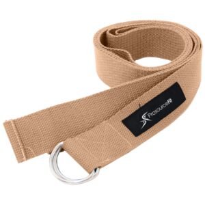 Metal D-Ring Yoga Strap